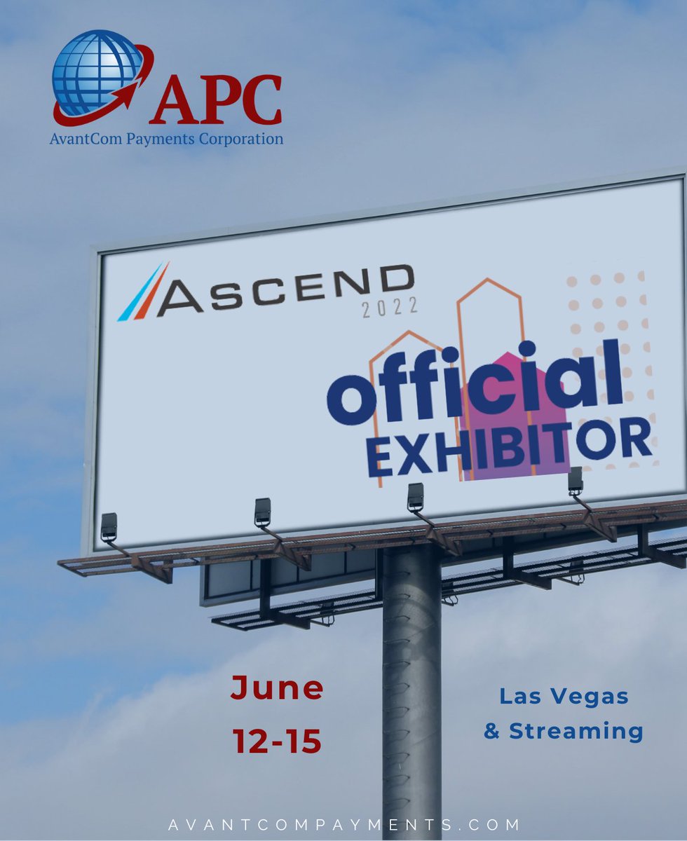 APCPayments's tweet photo. Join us at Ascend 2022, June 12-15, when the Oracle user community reunites in Las Vegas and online. We are excited for the opportunity to showcase our new payroll services, as well as all of our solutions. Contact us for a special promo code to save $100. https://t.co/G8r9wWvLpH https://t.co/PLUtciChEq