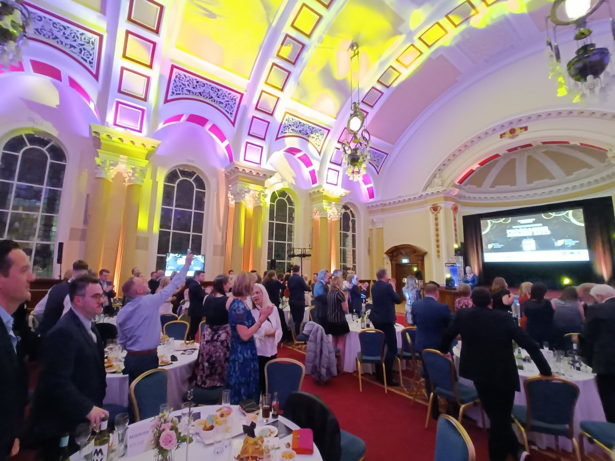 And as our esteemed host <a href="/denise_vanouten/">Denise Van Outen ⚡️</a> says, "THAT'S A WRAP, LADIES AND GENTLEMEN!"

Thanks so much to all who have joined us this evening. So so good to be back live and in person. See you next year! #RTSNIAwards