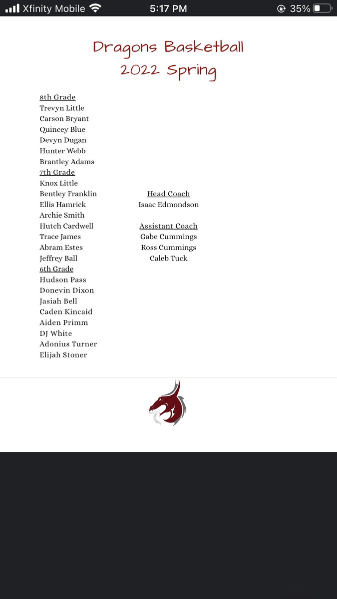 Dickson Middle Boys Basketball tweet media