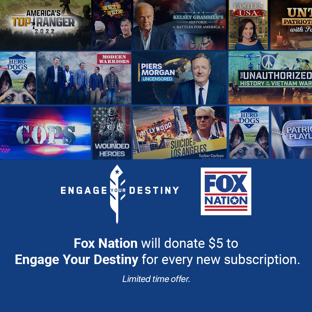 Fox Nation on Twitter "Fox Nation is dedicated to honoring service to this nation. During the