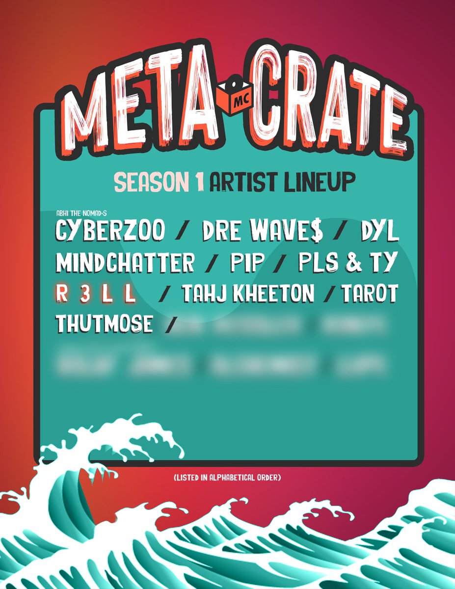 🎉Welcome  <a href="/itsR3LL/">R3LL</a> 🎉 R3LL is a pioneer of the Jersey Club scene and an active collector / creator in the NFT space. He’s working on some special exclusive music for his drop with MetaCrate 😤