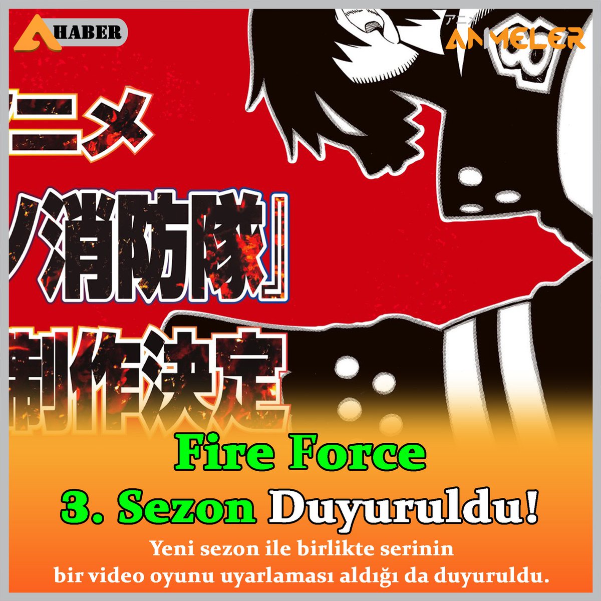 Fire Force 3. Sezon Duyuruldu!

Ayrıntılar için 👉👉 animeler.net