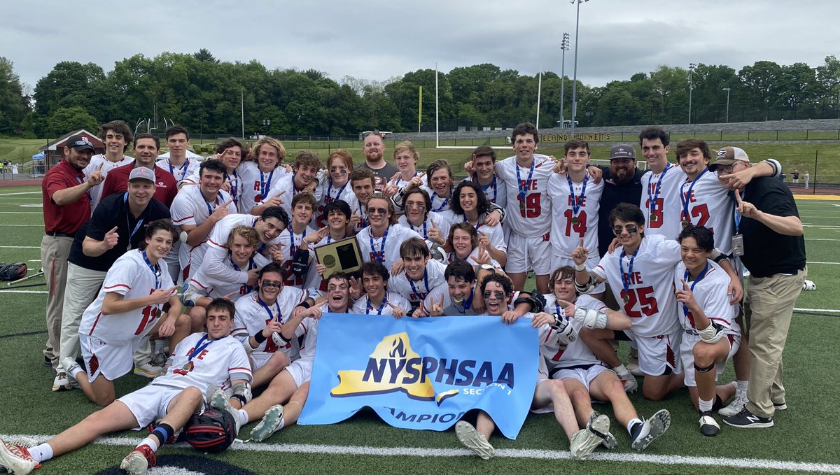 RyeAthletics's tweet photo. Section ONE Class B Champions ❤️🖤 https://t.co/VWKrqnuVZa