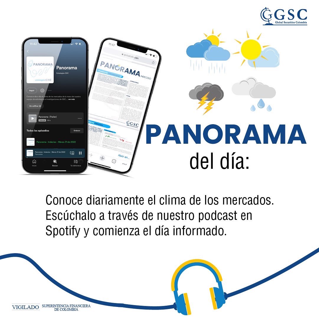 GSCColombia's tweet photo. Conéctate con el mundo financiero de la mano de nuestro equipo de estrategias 🤩

Inscríbete acá: https://t.co/CXBKqyYLQH

#estrategias #finanzas #finanzaspersonales #bolsadevalores https://t.co/XtoBGYE1hJ