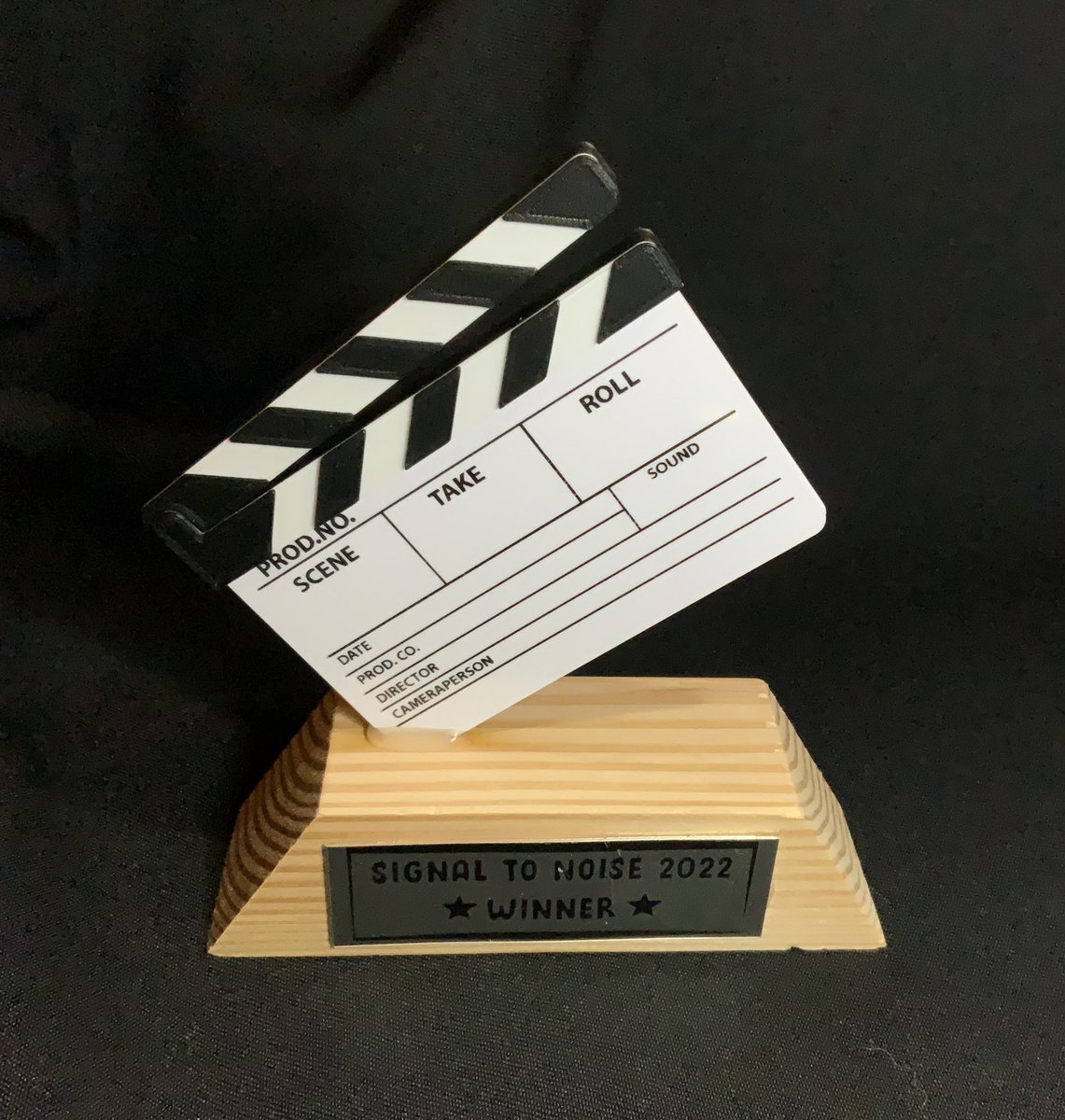 Special thanks to tech teacher Ben Lloyd and his students <a href="/tumwatermiddle/">Tumwater Middle School</a> for designing and building the awards for this year’s S2N Festival!