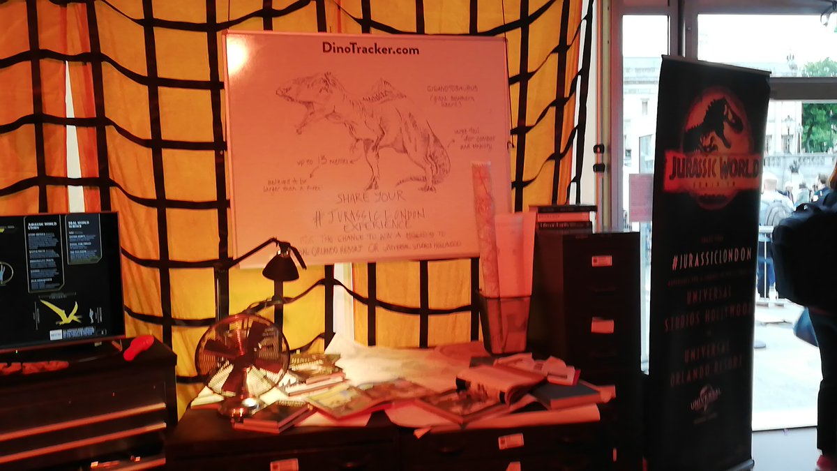 Singermo's tweet image. #JurassicLondon