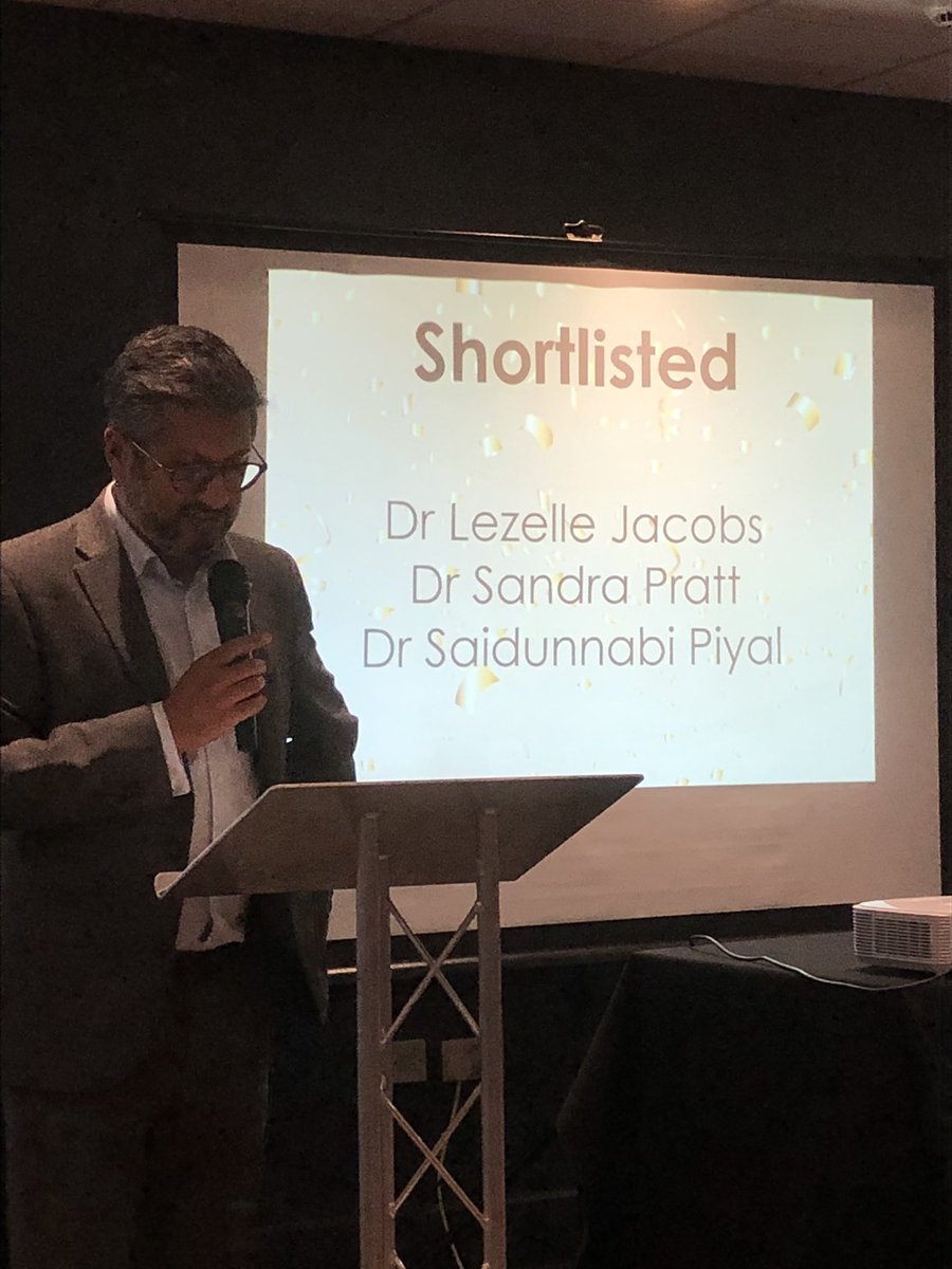ProfCSchofield's tweet image. The winner of Faculty of Arts, Business and Social Sciences Lecturer of the Year is Dr Saidunnabi Piyal @WolvesSU @wlv_uni #congratulatins to all the nominees 🎊🥳👏🎉