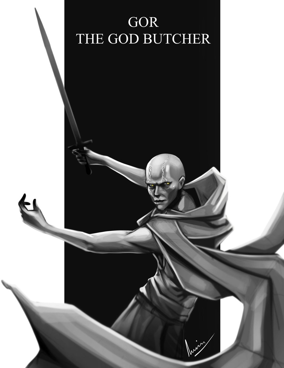 Gor The God Butcher #ThorLoveAndThunder #digitalart #MarvelStudios #FANART