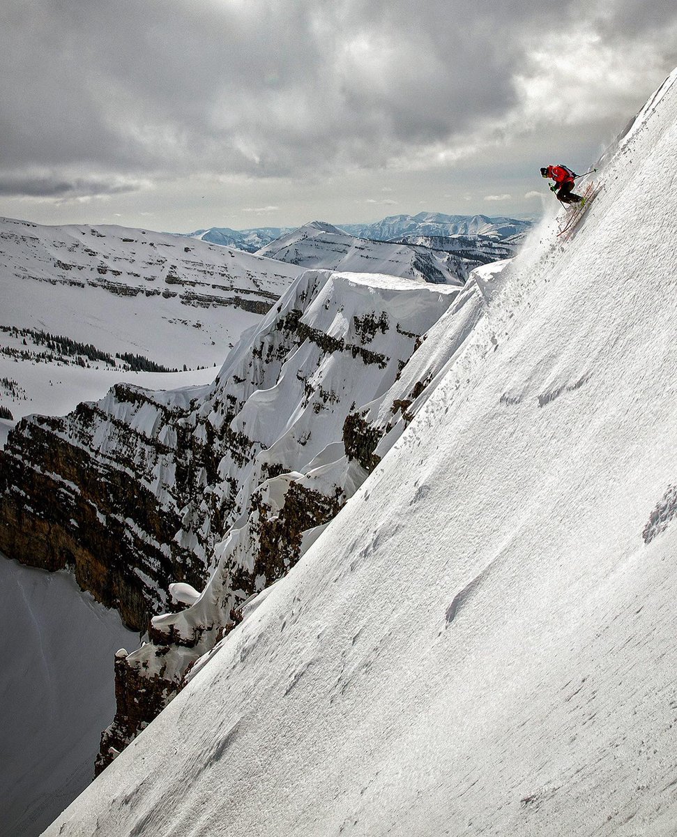 I can see this line from my house and have skied it countless times, but it never gets old.

<a href="/thenorthface/">The North Face</a> 

📷 by Chris Figenshau