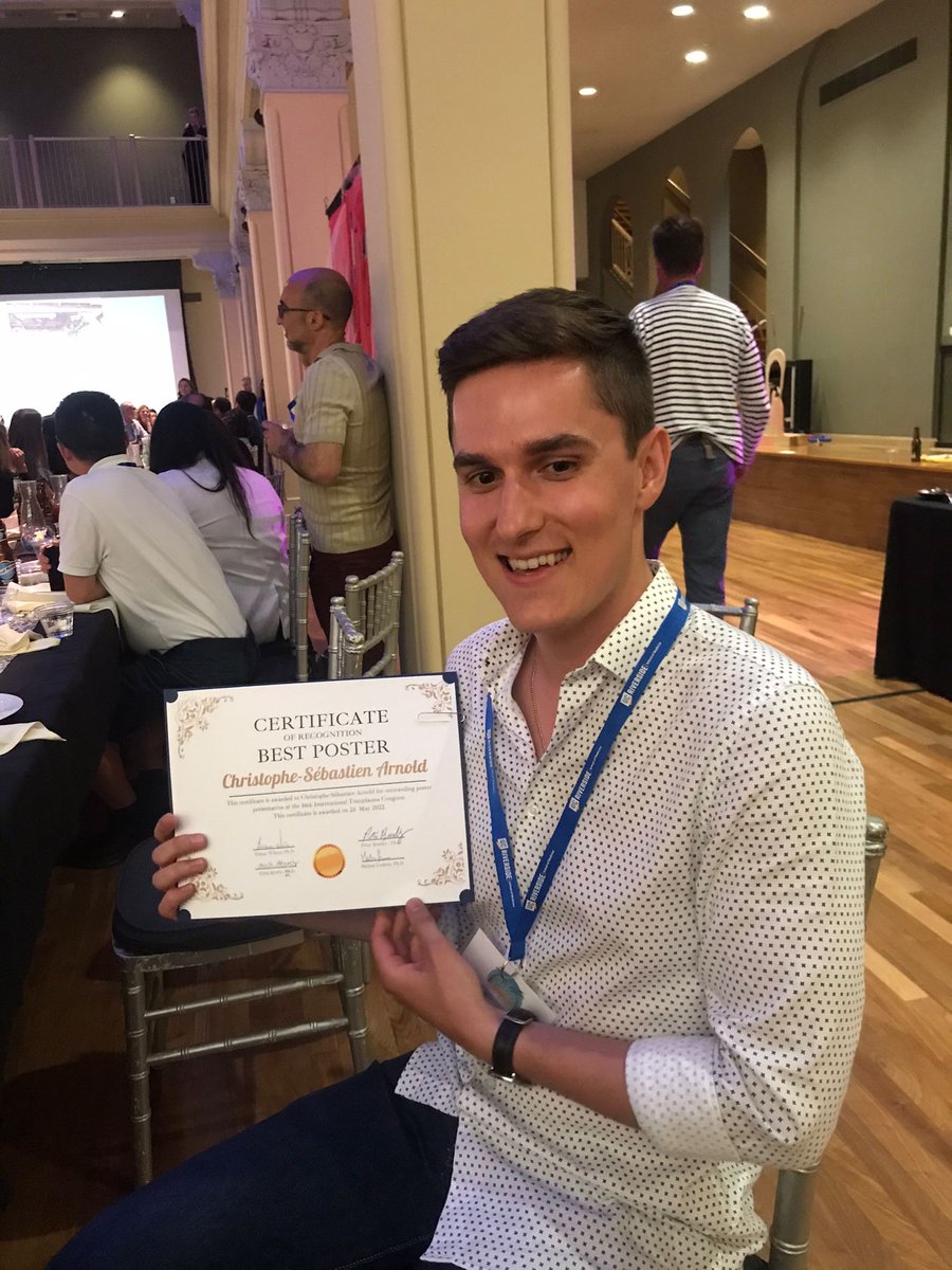 Apicolipid Lab (@apicolipid) on Twitter photo Another great time <a href="/Toxo_XVI/">ToxoXVI</a>, last night and delights. Cherry on top of all this great #parasite science: our <a href="/CS_Arnold/">Christophe-Sebastien Arnold</a> received the #posterprize!! Congrats Christophe! You and <a href="/Serenashun/">Serena Shunmugam</a> rocked, #lipid #PhD enthusiasts!! Bravo!! See you all soon #toxos!! Another great time <a href="/Toxo_XVI/">ToxoXVI</a>, last night and delights. Cherry on top of all this great #parasite science: our <a href="/CS_Arnold/">Christophe-Sebastien Arnold</a> received the #posterprize!! Congrats Christophe! You and <a href="/Serenashun/">Serena Shunmugam</a> rocked, #lipid #PhD enthusiasts!! Bravo!! See you all soon #toxos!!