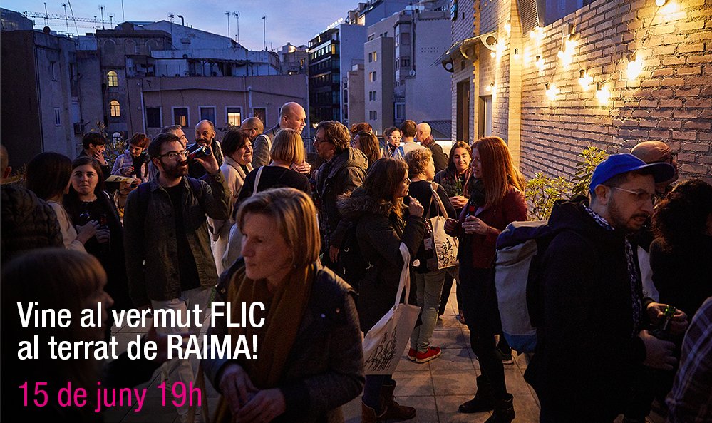 flicfestival's tweet photo. Vols conèixer en primícia la imatge del FLIC12? I al seu autor Pere Ginard? I els 41 llibres de l’edició? I els guanyadors del #NetworkFLIC? I els plats forts del programa d'aquesta tardor? Vine el 15/6 (19h) al Vermut del FLIC al terrat de @RAIMA_1986!
👉https://t.co/RlsWEhgeUx https://t.co/cXEJSVoSX8