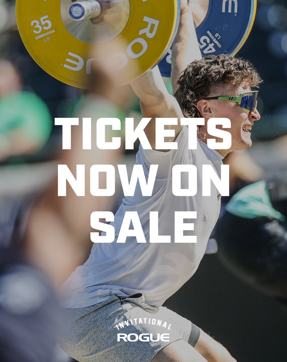 Rogue Fitness on Twitter "Tickets for the 2022 Rogue Invitational are