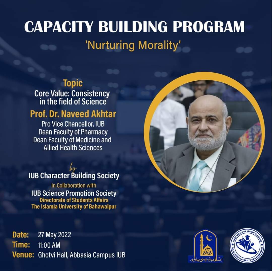 theiubwp's tweet image. IUB Character Building Society in Collaboration with IUB Science Promotion Society brings you the 4th Episode of Capacity Building Program in the Faculty of Pharmacy and Faculty of Medicine and Allied Health Sciences.
 #CapacityBuildingProgram #consistency
