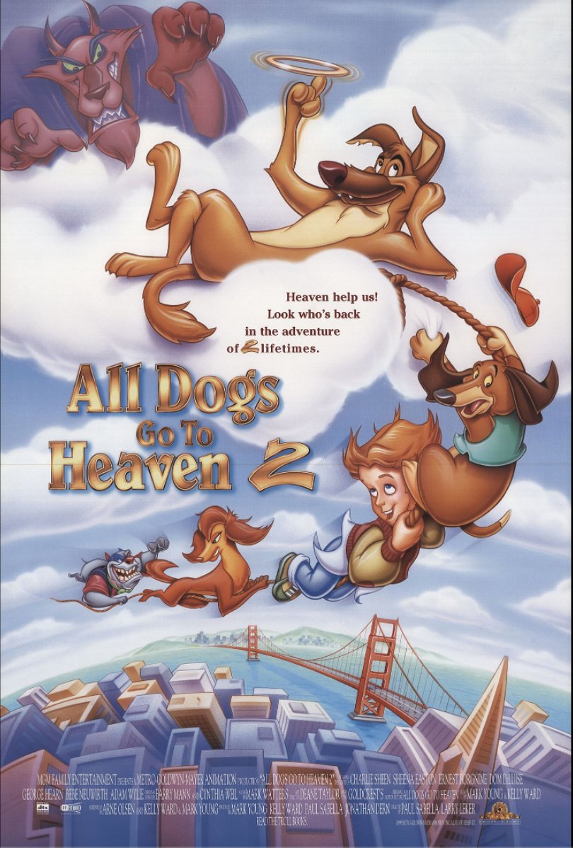 BarryCAnderson's tweet photo. In 1996 I worked on two projects, I worked as a Feature Animator on the Feature Film which is my favorite canine classic '' All Dogs Go to Heaven 2 '' and a French cartoon called " Home to Rent " but internationally it was called '' Space Goofs ", inspired by Ren and Stimpy. https://t.co/TqQnJTtX17