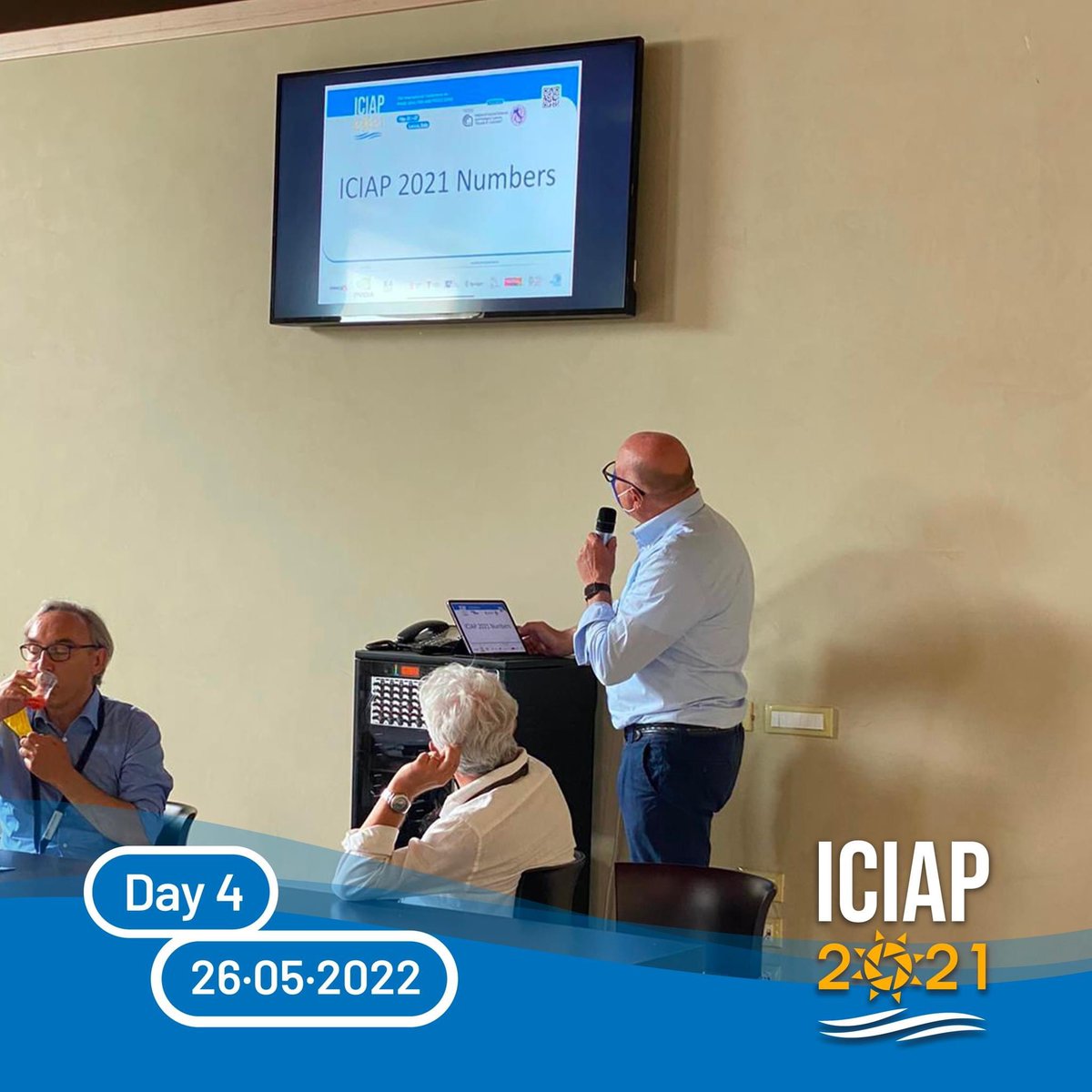 iciap2021's tweet photo. Day 4 - Another #iciap2021 day has passed with a great success!
@lealtaixe @mimmodistante @nvidia @KPMG_Italy @ST_World @CNRsocial_ https://t.co/LUErfKebPO