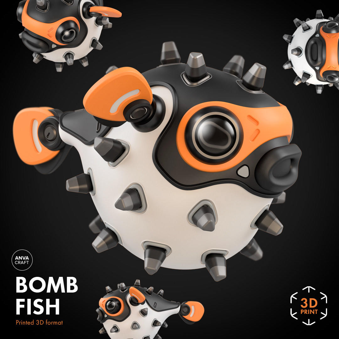 Robot Fish 3D model