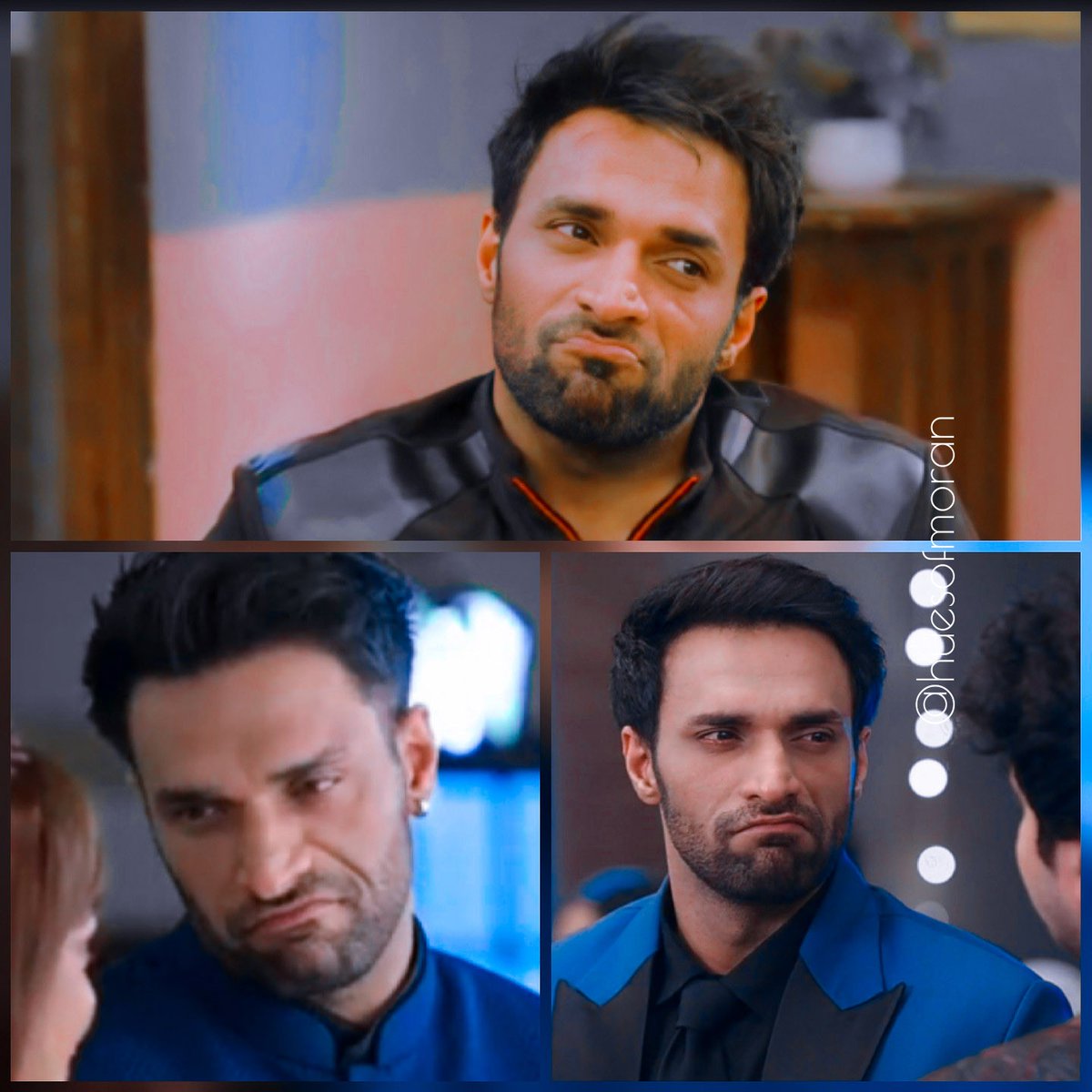 drgaurika's tweet photo. This man is too hot to handle &amp; too cold to hold ☺️😍Hayee mein marjawaan 🙈💓 Sha 💙🖤

#ShaleenMalhotra #MoRan #ZiddiDilMaaneNa https://t.co/vrIilMv5Cs
