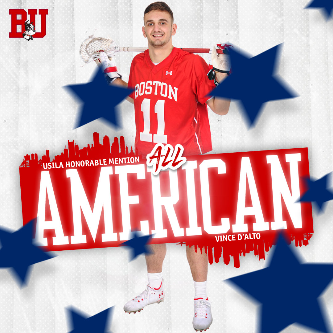 TerrierMLAX's tweet photo. 🇺🇸  🇺🇸  🇺🇸

Congrats to Vince D'Alto, Matt Garber and Roy Meyer on being named @USILA_Lax All-Americans!

https://t.co/v8csdDmAFR https://t.co/S4XRPlhhTA