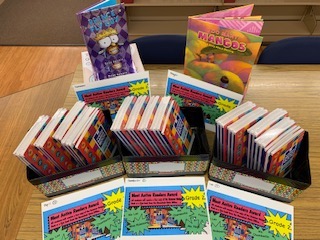 And the @EBESBees grade level with the most active readers throughout the year is.....GRADE 2! Each student in second grade was gifted a summer badge book or a hardcover book courtesy of Beanstack Hawaii. Woo hoo!