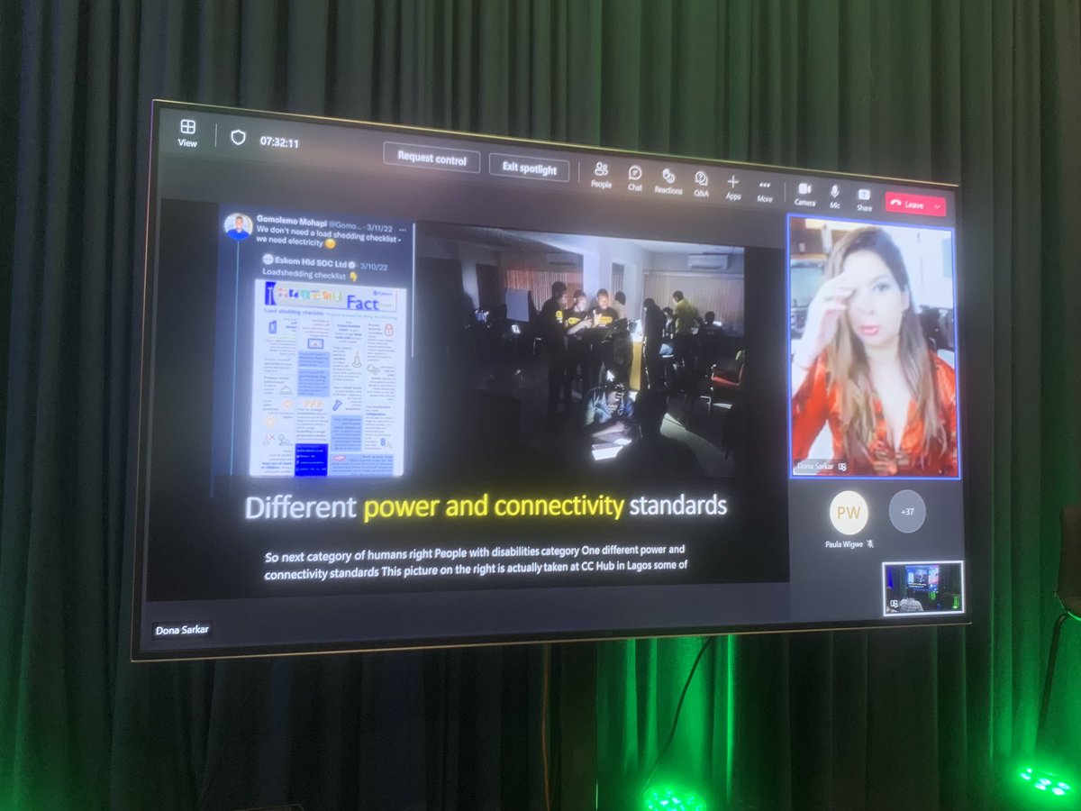 techcityng's tweet photo. The next speaker was a wonderful one  with @donasarkar  discussing the Inclusiveness and accessibility in tech. 💡

#OpenSourceConnect  #UserGroupSeries #ADC https://t.co/fst5RUOQfw