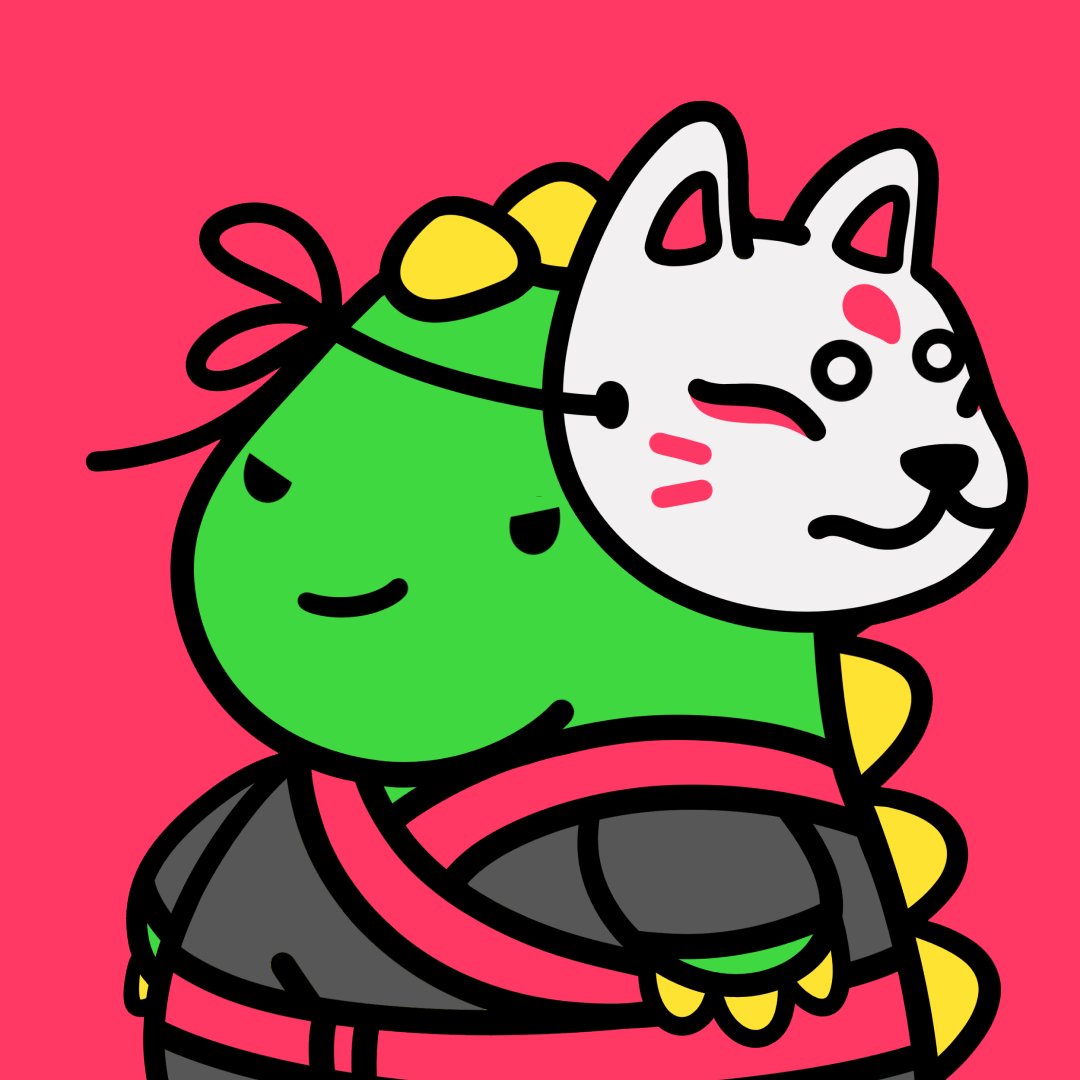 crayzillas's tweet photo. Did you know: a few rare Crayzilla traits, like the Kitsune Mask, have a primary and secondary colour! Customize your traits the way you want. 🖍 https://t.co/uTLd2wQMIY