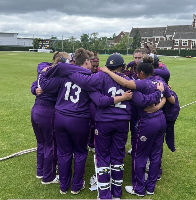 RESULT
Lboro win the battle of the purples in style💜

We bowl Durham out for 212 meaning a big with of 217 runs