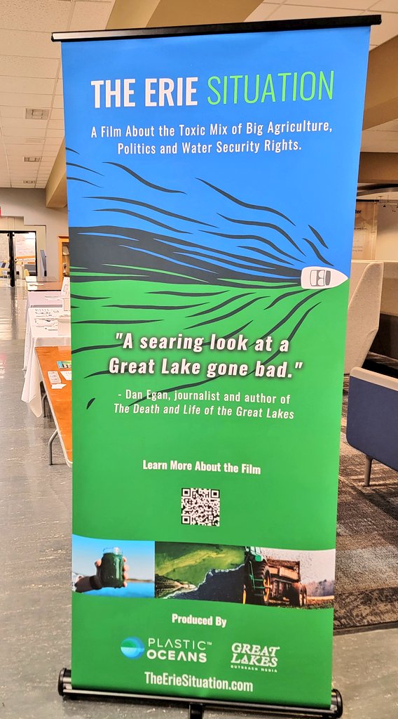 EddieGreatLakes's tweet photo. Fourth day of the International Conference on Toxic Cyanobacteria #ICTC22. The superbowl of toxic algae reaearch. Hundreds of experts from around the world. Today they're screening @ErieSituation @PlasticOceansUS @LakesOutreach https://t.co/5Onbr8k2SK