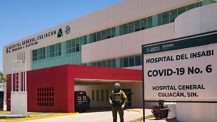 Para atender a la población con #COVID19, el #INSABI celebró un Convenio con la @SEDENAmx, para aplicación del PLAN DN-III-E. Se instalaron 32 hospitales INSABI-SEDENA en 17 entidades federativas, con un total de 770 Camas de Terapia Intensiva y 560 Camas de Hospitalización.