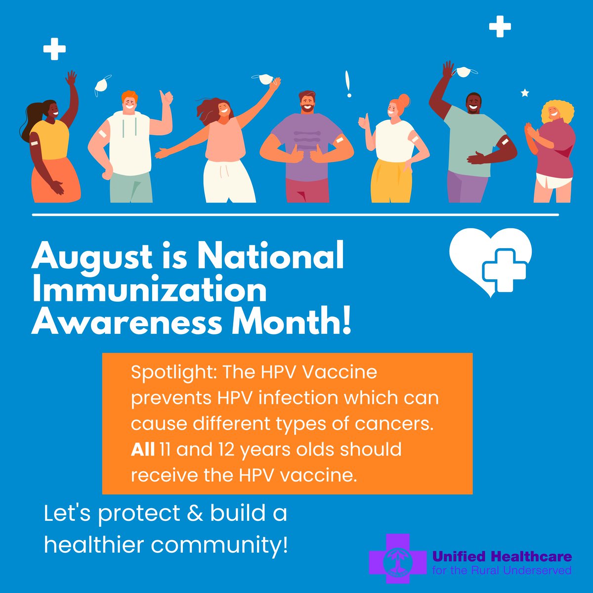UHRUtweets's tweet image. UHRU wants to bring attention to the Human Papillomavirus (HPV) vaccine. HPV can cause several cancers such as cervical, oropharyngeal and penile. The HPV vaccine is cancer prevention and everyone should receive it beginning at age 11-12.
#pathwaytohealthga 
#hpvcancerfreega
