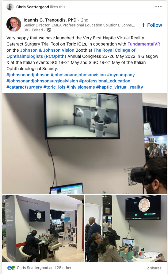 iotboom's tweet photo. #Tern Important as the awards are the proof of the pudding is in the eating. @Ternplc portfolio company @FundamentalVr very much active with the biggest names in Pharma and medical devices. A huge market and a major player. Wakey Wake UK Markets! #surgicaleducation #iot #VR #AIM https://t.co/cDIotXboAj