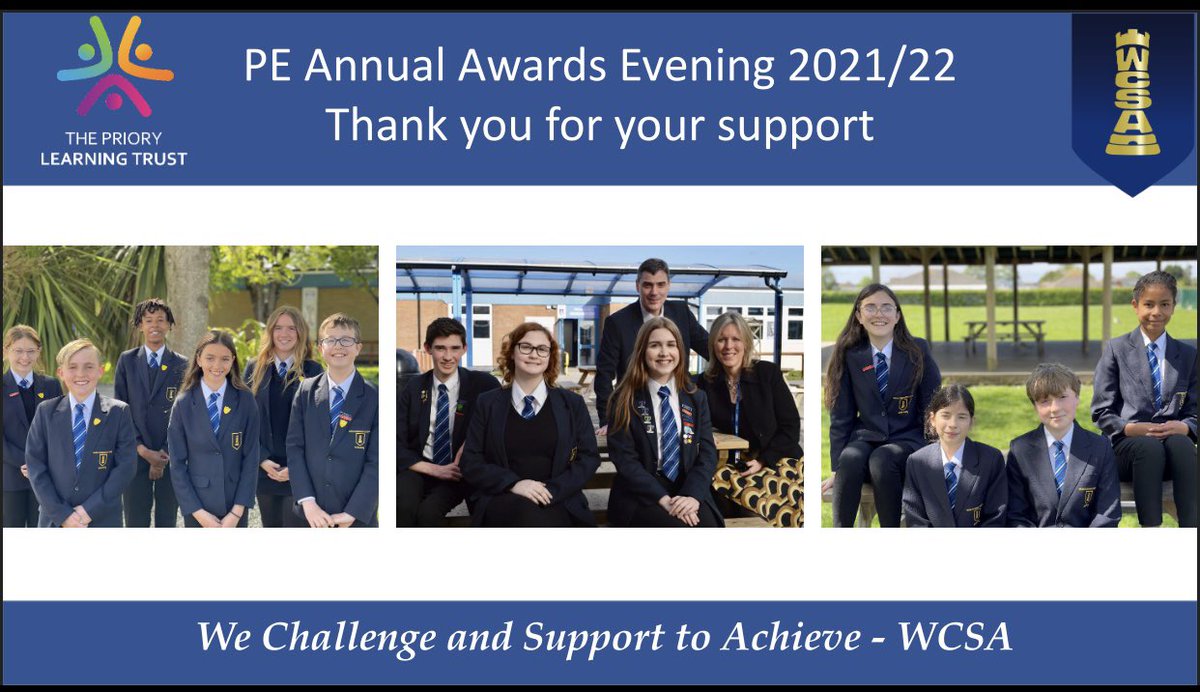 Thank you for all attending our awards evening. Well done to all our winners! Thank you to our special guests and musical performers. We are one team! ⭐️ <a href="/WorleCSA/">WCSA</a>
