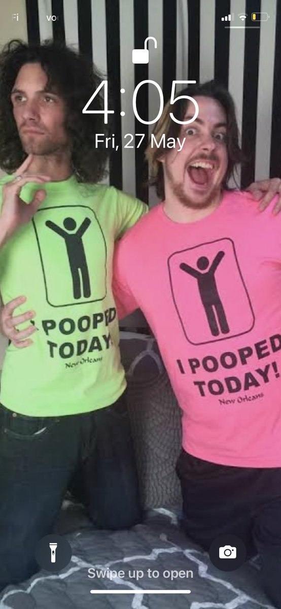 Most people have their partner or pets or kids as their Lock Screen. Me, I have the 2 people who make me laugh, who have helped me sleep with less ptsd nightmares and just make me feel less depressed. Thanks for being authentically you. <a href="/GameGrumps/">Game Grumps</a> <a href="/egoraptor/">Arin Hanson</a> #danavidan