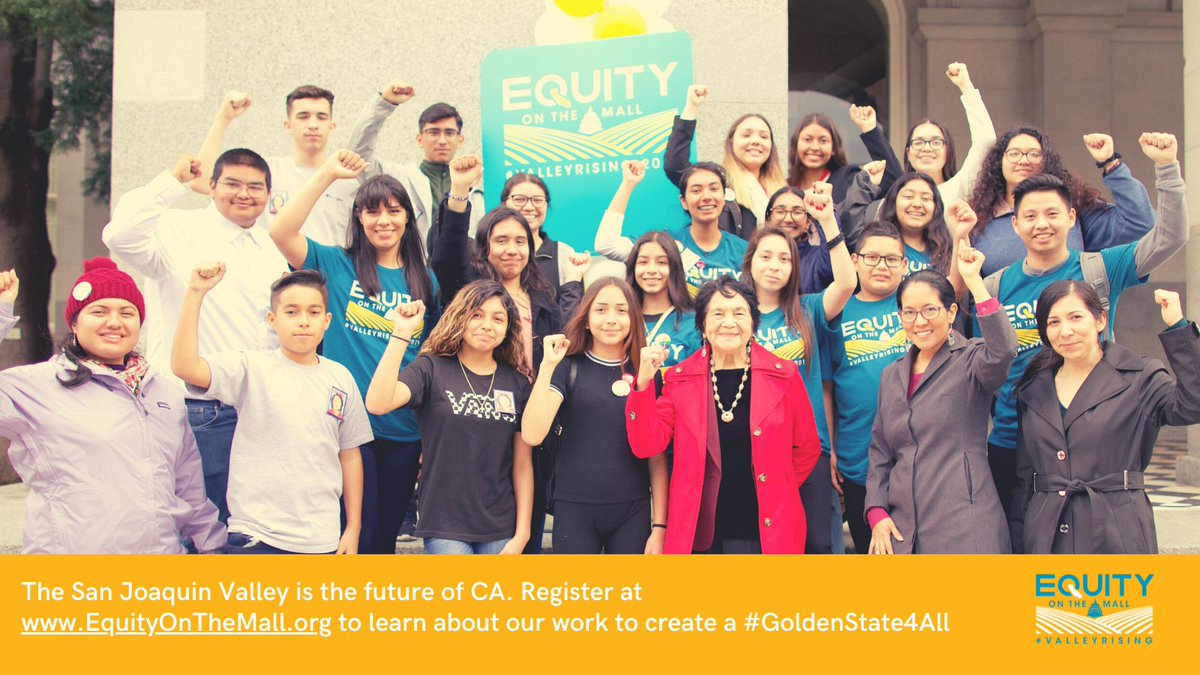 CenValAir's tweet photo. The #ValleyIsRising! Our region is where generations of
community organizers are being raised who will create a
#GoldenState4All. Learn more about our work as a coalition by registering for our virtual convening on June 1-2.
Register at โก๏ธhttps://t.co/yzGIm3WxjV
#EOM2022 @SJVHF https://t.co/b8uBU5jn9i