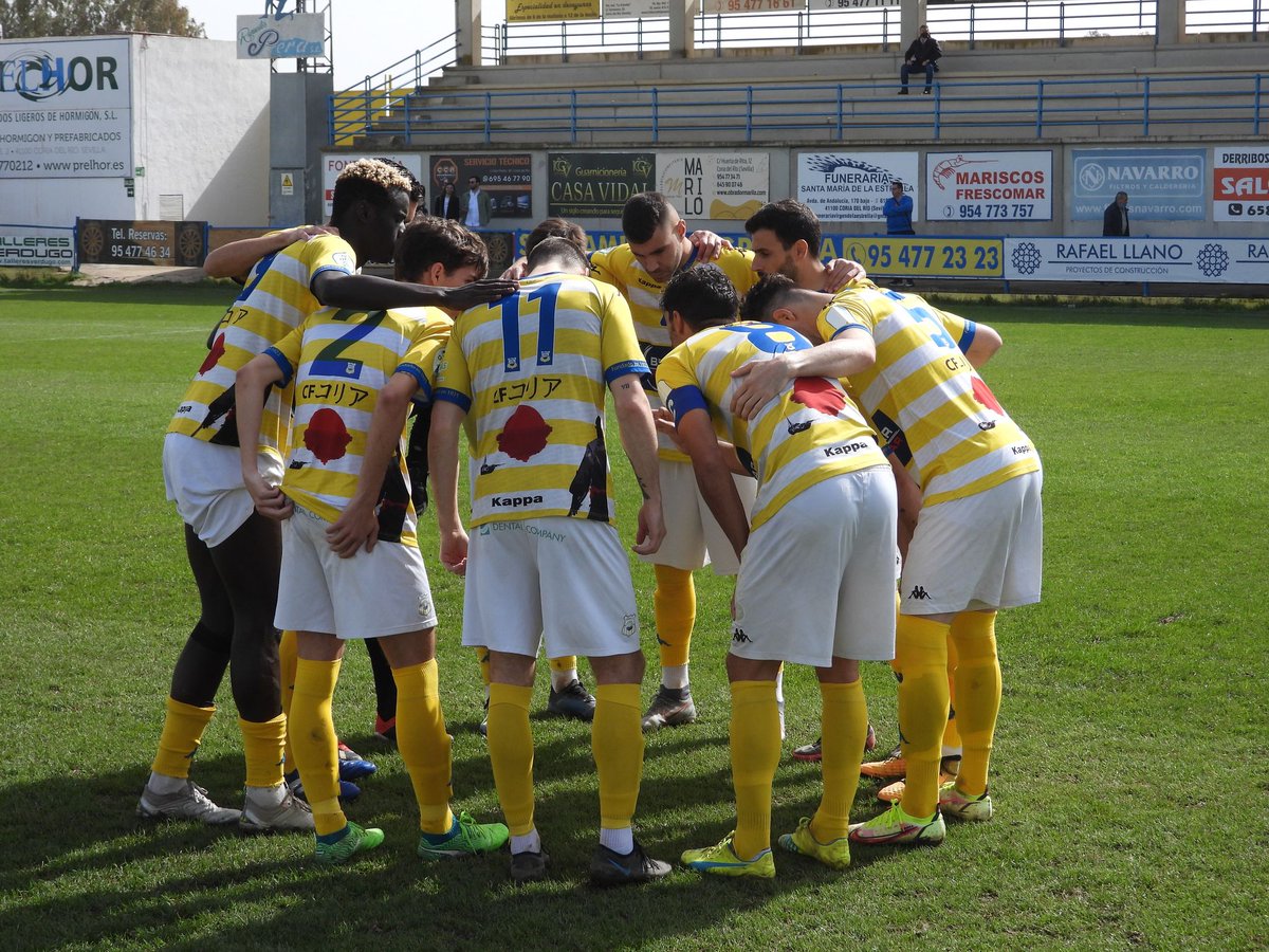 💥 ¡¡Tú también juegas el partido del ascenso!!

⚔️ ¡¡Todos juntos lo conseguiremos!!

👉¡¡Ganar y ganar y ganar y ganar y ganar!!

📢El socio puede adquirir entradas para sus acompañantes al 50% (4€)

#CoriaCF - <a href="/up_viso/">UP Viso</a> 
🗓️ Viernes, 27 de mayo
⏰ 20.30
🏟️ Estadio Guadalquivir
