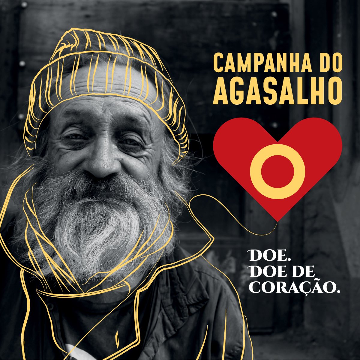 A campanha do Agasalho 2022 já começou.

Existe muita gente convivendo com o frio e com a fome. Mas a sua doação pode ajudar muito.

Ajude doando agasalhos, cobertores, alimentos não perecíveis e produtos de higiene nos pontos de coleta da sua cidade.