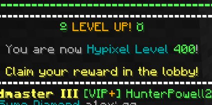 Network Level 400!
