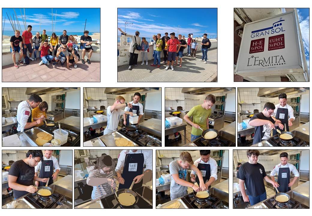 fepmontserratfp's tweet photo. Avui els alumnes de PFI d'Hoteleria👩🍳👨🍳 han visitat l'Escola Universitària d'Hoteleria i Turisme de Sant Pol de Mar. Ens ho hem passat molt bé i hem après moltes coses. Moltes gràcies Mauro!
@escolesFEP #somFEP #EUHTStPol @EUHTStPol https://t.co/8Q64Dyiqvs