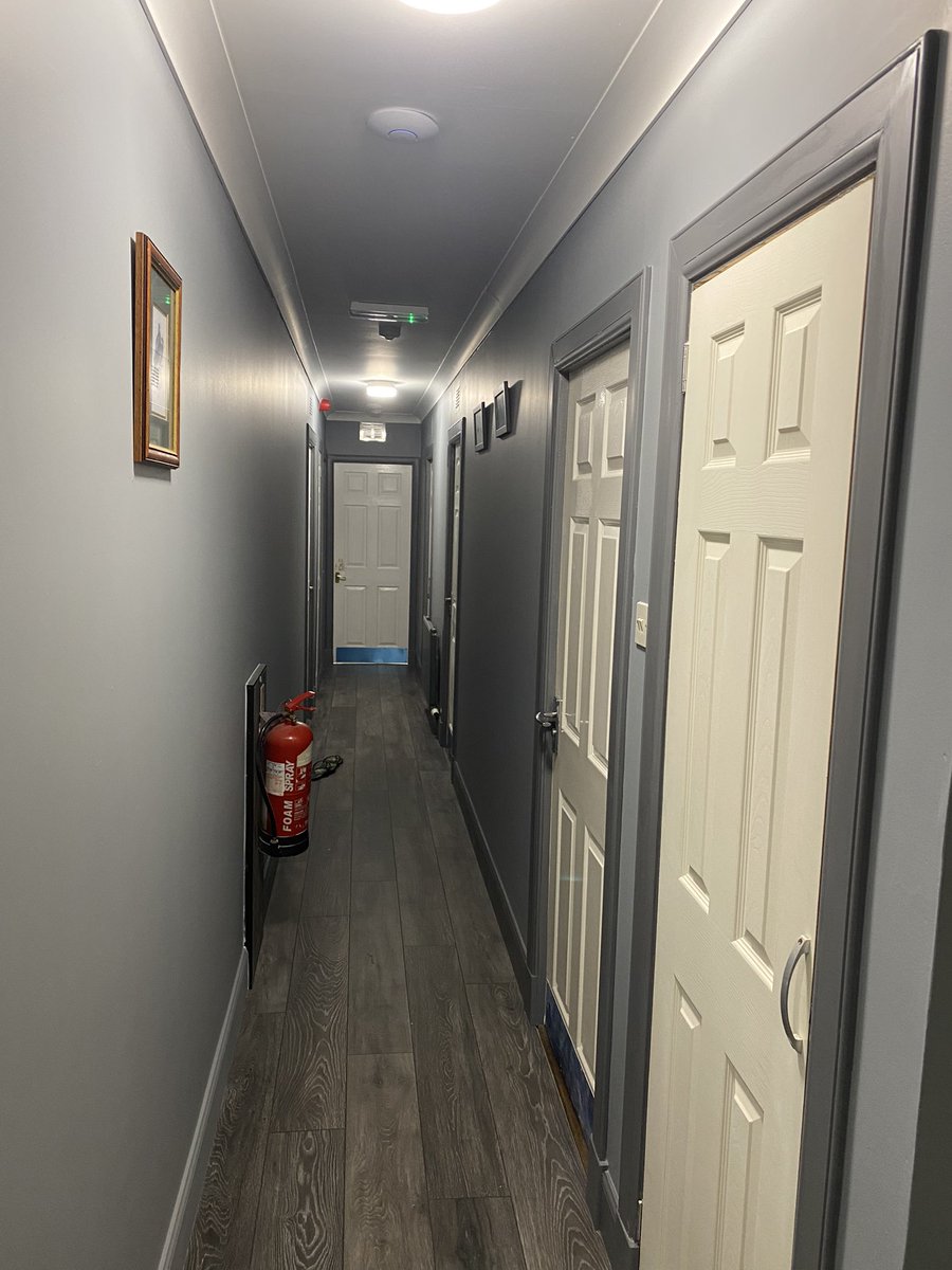 Progress being made on this large HMO, a lot of preparation involved to bring this back up to standard, still lots to go. All @duluxtrade diamond range being used here. #dulux #decorator #paint #mirka