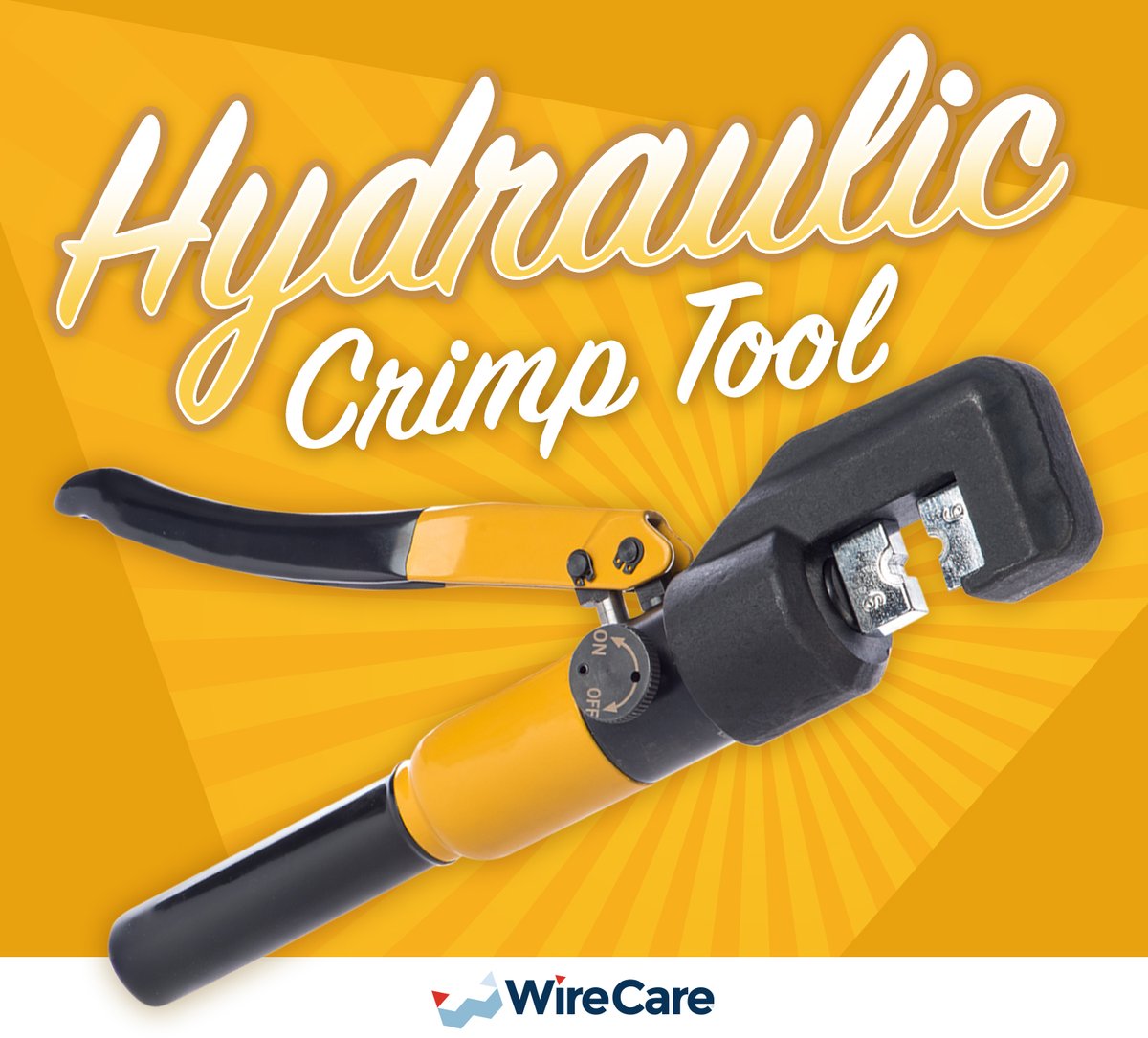 The TMS-10-YLK is a professional hydraulic crimping tool with interchangeable dies for copper, aluminum or other metals
 #WireCare #WireCrimping #WireCrimper #Tools #Wiring #Tools #HandTools