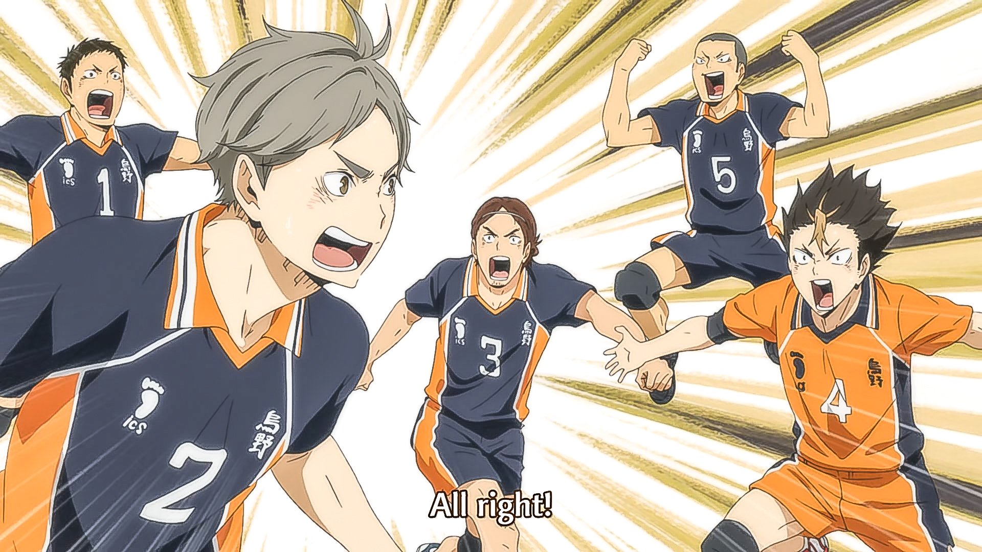 Sugawara Tries To Intimidate Inarazaki! (Haikyuu Season 4 Episode