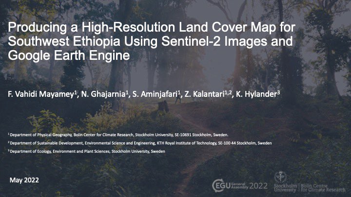 Tomorrow I will present our work for the first time in #egu22. Looking forward to meeting you in the NH6.1 session from 08:30–11:50 (CEST) in Room 1.31/32 in Austria Center Vienna.