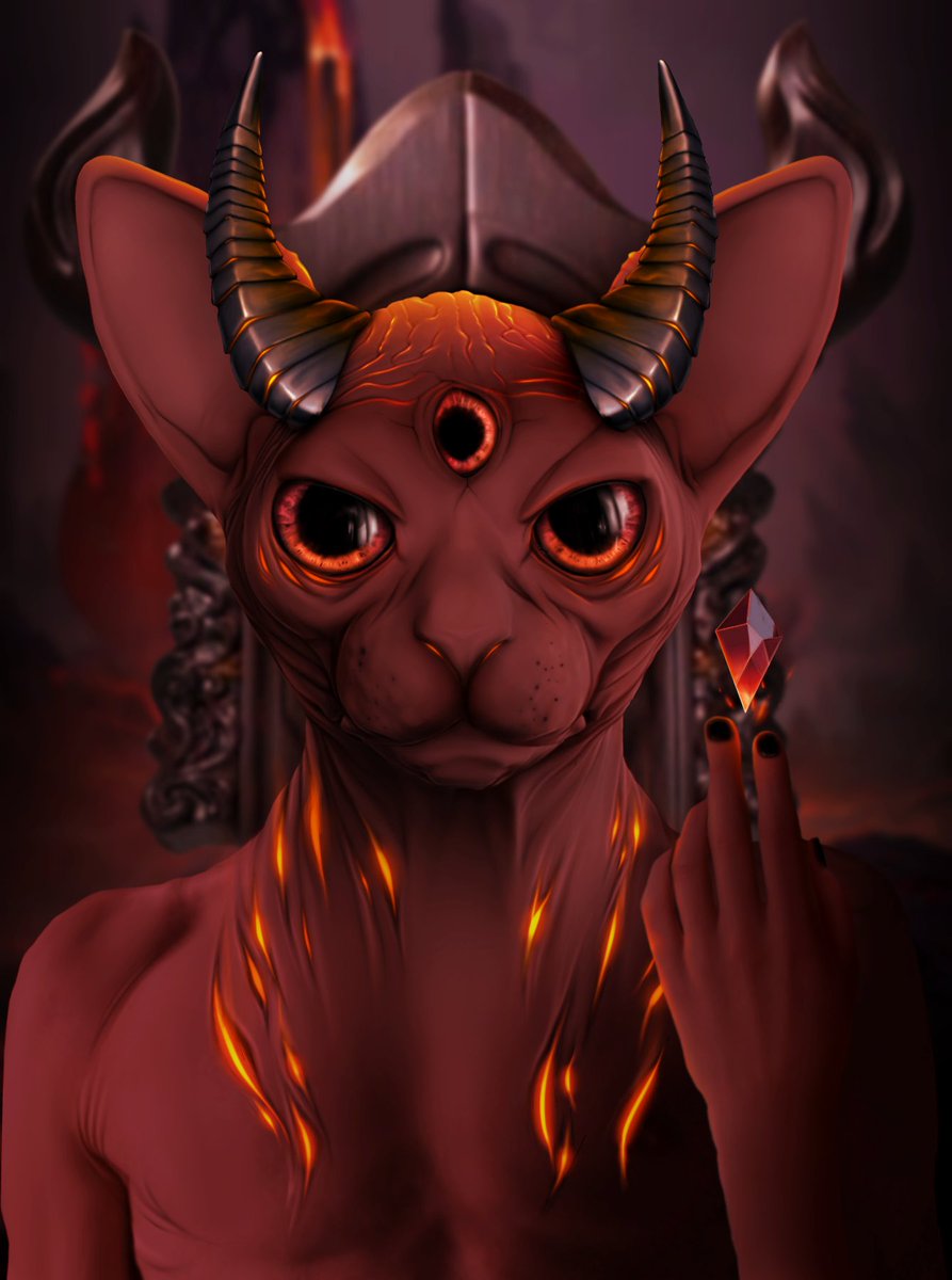 Sphynixcat's tweet photo. "Hell is where his throne is"
-
-
-
#NFTsolana 
#NFTProject 
#NFTAirdrops 
#nftcollector #nft
#nftartists 
#nftgallery 
#NFTProject 
#nftcommunity 
#nftcollectors
#digiart #procreateart 
#procreateartist https://t.co/ovvgBkdN5K