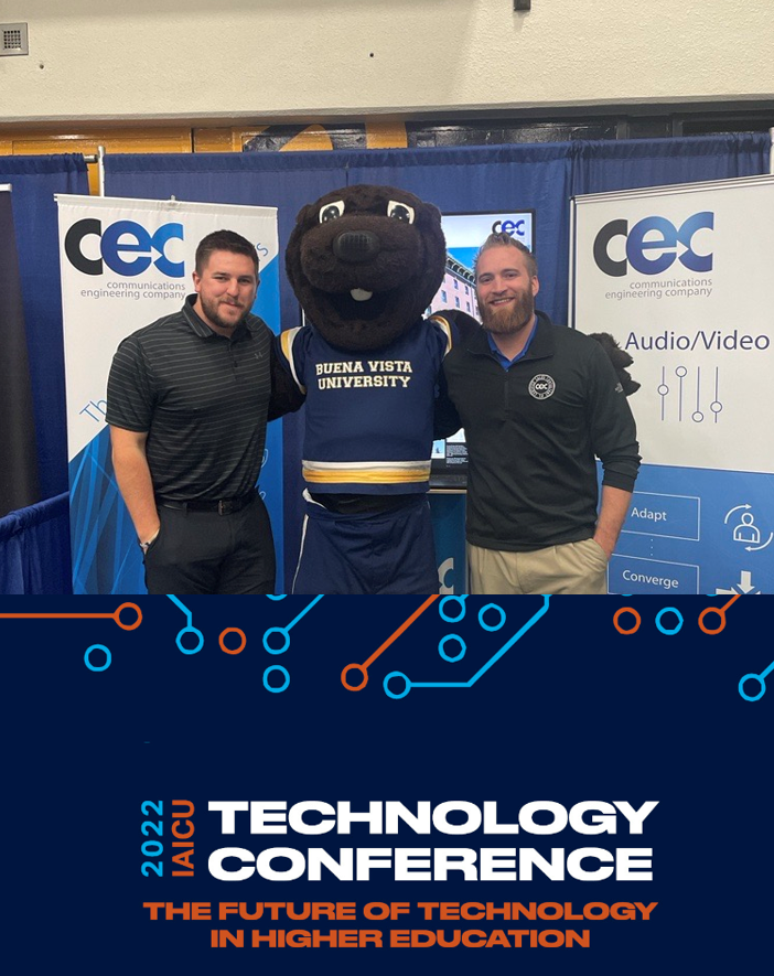 We're at #IAICU today, talking to leaders about the future of #technology in higher ed: from communication and facilities management to #cybersecurity and more. Thanks to <a href="/BuenaVistaUniv/">Buena Vista University</a> for hosting!