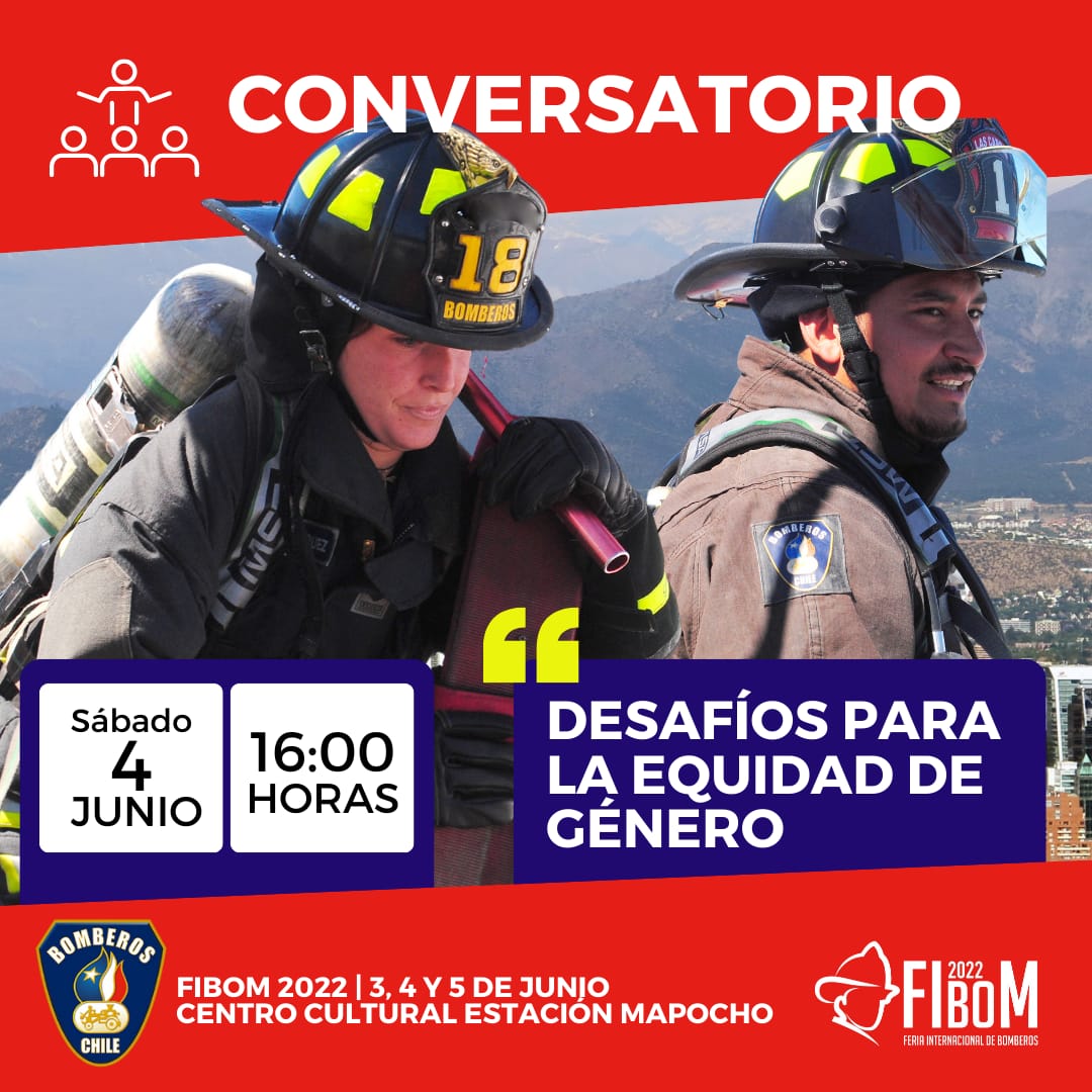BomberosdeChile's tweet photo. Conversatorio: Bomberos de Chile, desafíos para la equidad de género, Sábado 4 a las 16 hora en #FIBOM
Exponen
Senadora Claudia Pascual
Cristóbal Morales, Sociólogo Asesor de la CEEG
Karen Pavez (Presidenta) y Valeska Acevedo (Secretaria) Comisión Especial Equidad de Género https://t.co/B8YYCT2noH