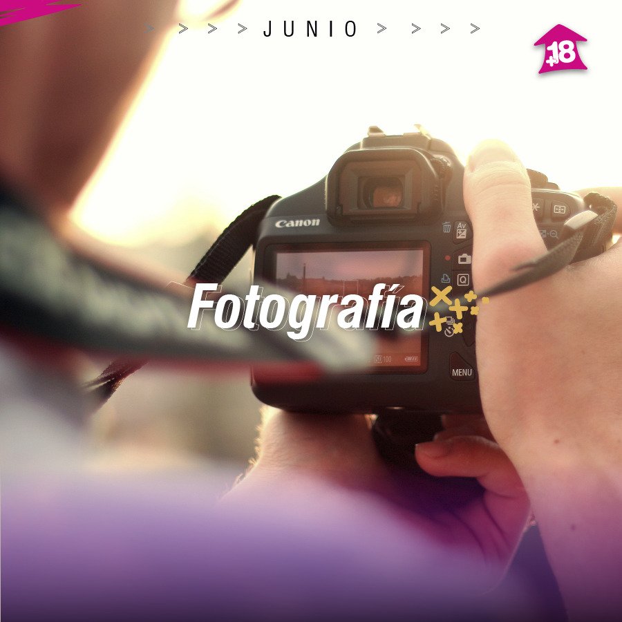 Curso gratuito y presencial de fotografía para jóvenes de 18 a 24 años.

Martes y jueves de 10 a 14hs (Junio y Julio) 
Charla informativa e inscripciones:martes 31/5 11hs en Zelaya 3118 Últimas vacantes no se lo pierdan!!!