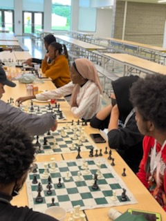 PHSClippers500's tweet photo. ♟️Patterson tied for 2nd place at the Maryland Chess Championship on Saturday, May 21, 2022.
♟️ 5 Chess Alumni returned for our annual Chess Celebration on Wednesday, 5/24/22: Sanata, Josine, Merlyne, Kevin, and Anta.  #PattersonPride @BaltCitySchools https://t.co/22C5fSUxjn