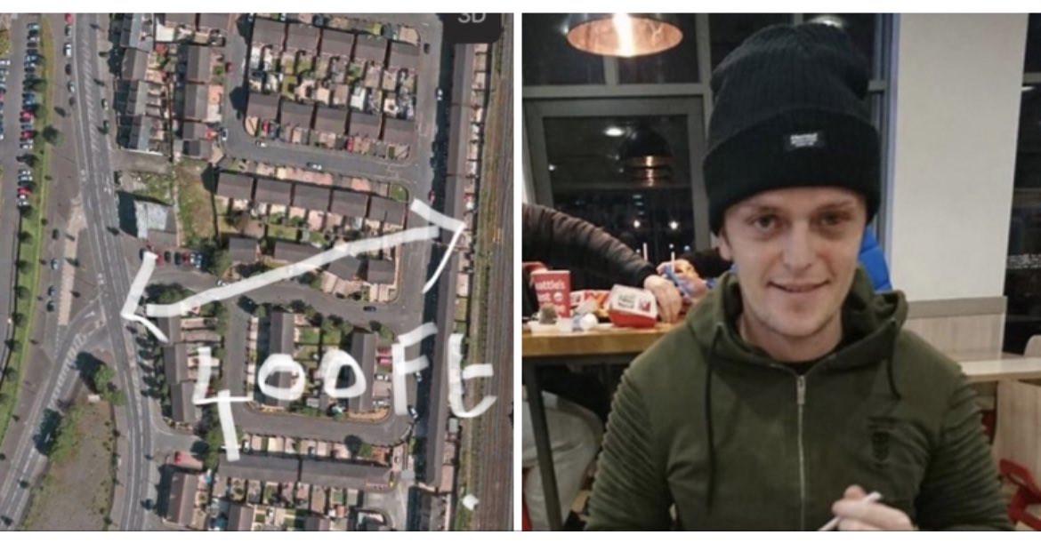 Noah Donohoe allegedly fell off his bike within 400ft of the Glasgow St address of career criminals the Paul brothers. Daryl Paul had Noahs backpack and jacket. He wants U to believe he randomly found backpack against a wall 1.5 miles SW of here. #JusticeForNoahDonohoe