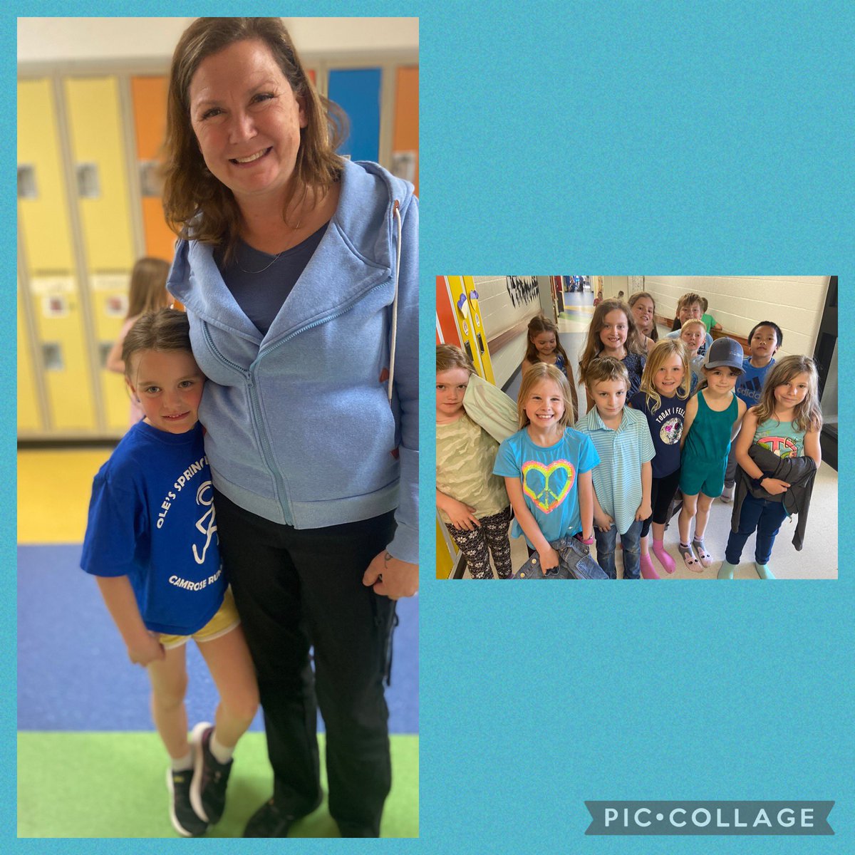 We wear blue to show support for our Catholic Schools. <a href="/EICSCatholic/">Elk Island Catholic Schools</a> <a href="/GrACE4cathed/">GrACE</a> #catholiceducationweek