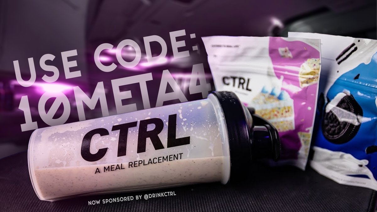 SacredPenDzn's tweet photo. Im am SOOOO HAPPY to announce, I am now working with @DrinkCTRL and you can now use Code: 10Meta4 at checkout thank you so much for all the love and support and it is an honor to be apart of the #CTRLClub The Greatest family❤️🙏🤓❤️ https://t.co/S2UkTAIDVn