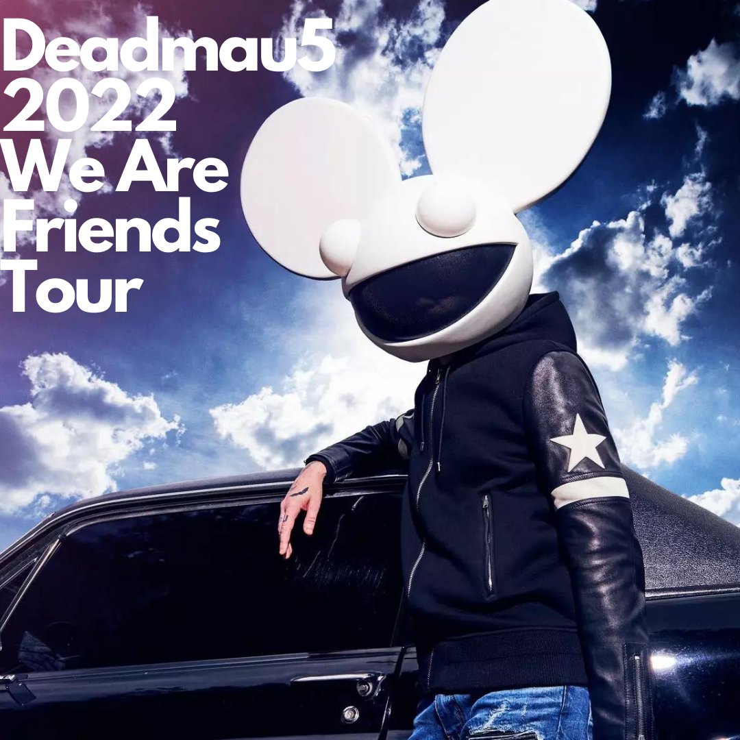 MixemApp's tweet photo. Friday, May 27, 2022
10:00 PM – 11:30 PM

EDM mastermind Deadmau5 is coming to Toronto for his brand new We Are Friends Tour! See him live at Rebel on May 27, 2022.

Tickets available @ https://t.co/qs156zkRLB

#toronto #events #mixemapp #deadmou5 #edm #party https://t.co/Msj4BTztgm